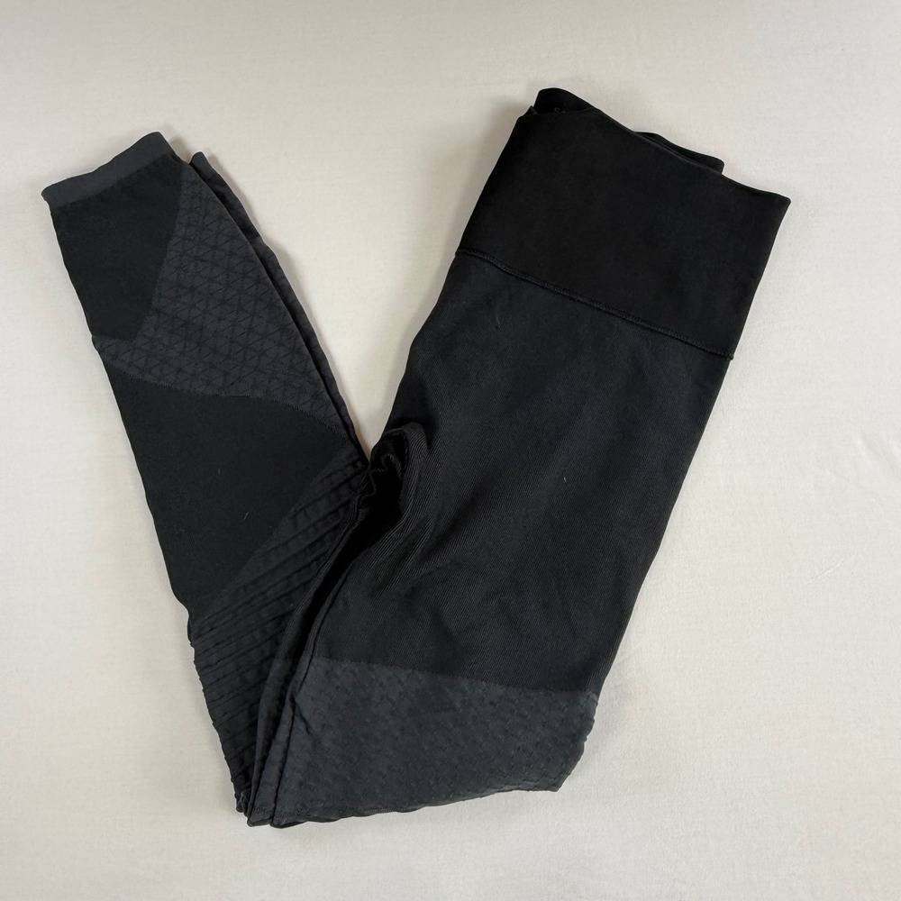 Spanx Look‎ at Me Now Seamless Moto Leggings Black High Waist